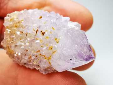 Quartz amethyst "Cactus" from Mbombela – South Africa