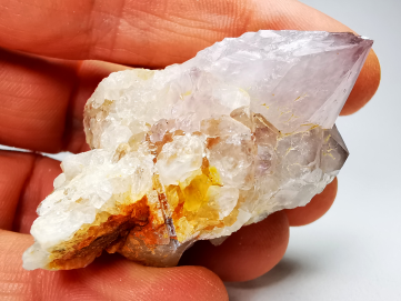 Quartz amethyst "Cactus" from Mbombela – South Africa