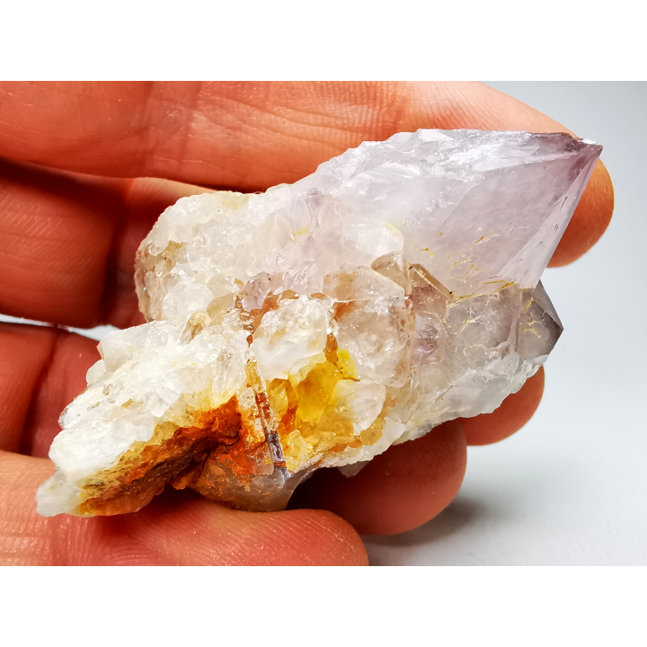 Quartz améthyste "Cactus" de Mbombela – Afrique du Sud