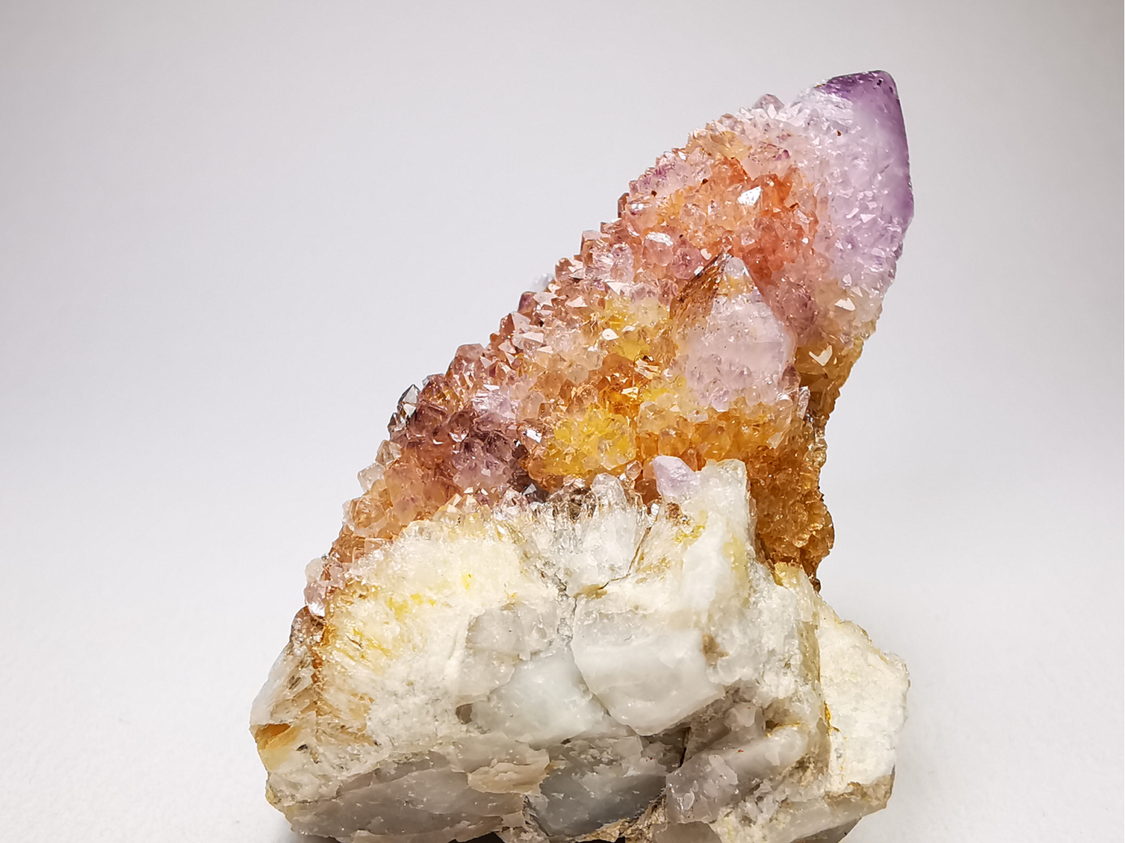 Quartz améthyste "Cactus" de Mbombela – Afrique du Sud