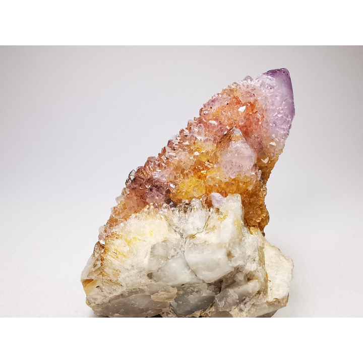 Quartz améthyste "Cactus" de Mbombela – Afrique du Sud