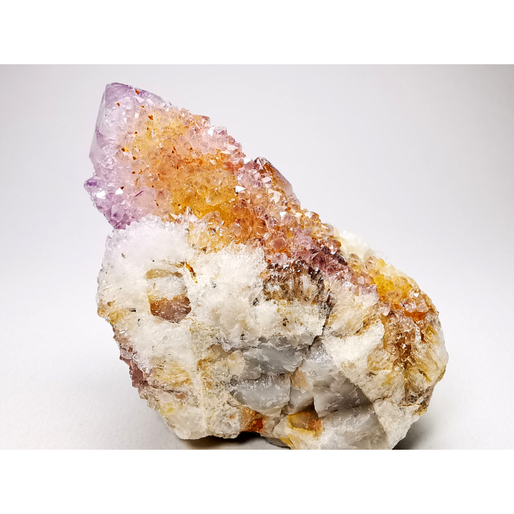 Quartz améthyste "Cactus" de Mbombela – Afrique du Sud