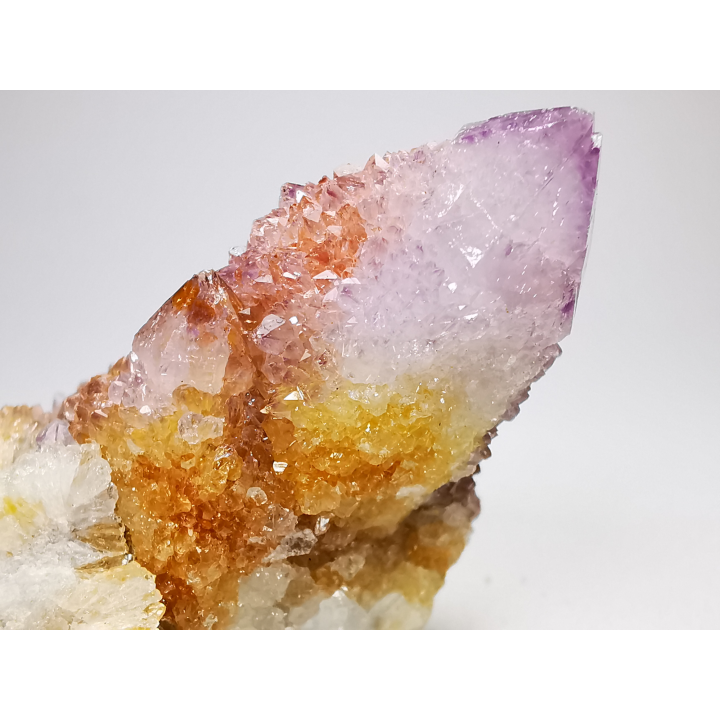 Quartz améthyste "Cactus" de Mbombela – Afrique du Sud