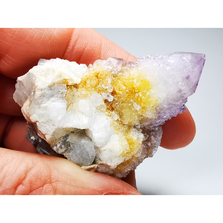 Quartz améthyste "Cactus" de Mbombela – Afrique du Sud