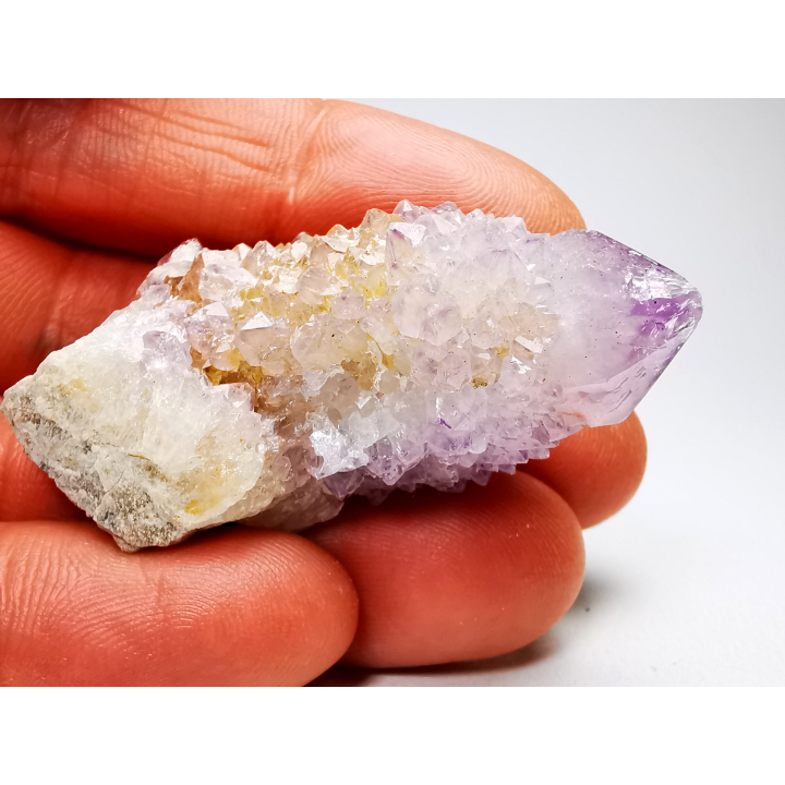 Quartz améthyste "Cactus" de Mbombela – Afrique du Sud
