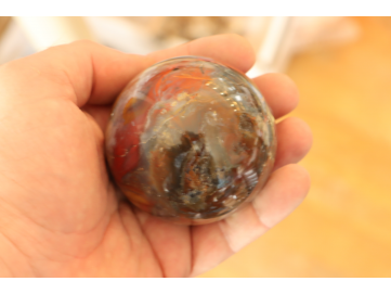 Sphere JASPE POLYCHROME - Madagascar﻿