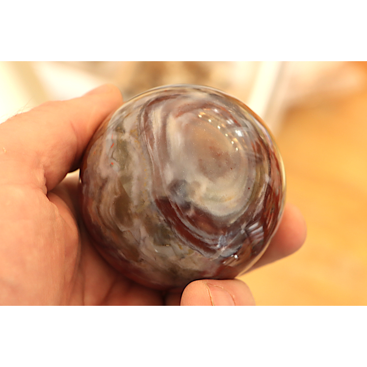 Sphere JASPE POLYCHROME - Madagascar﻿