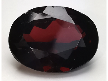 Garnet variety rhodolite