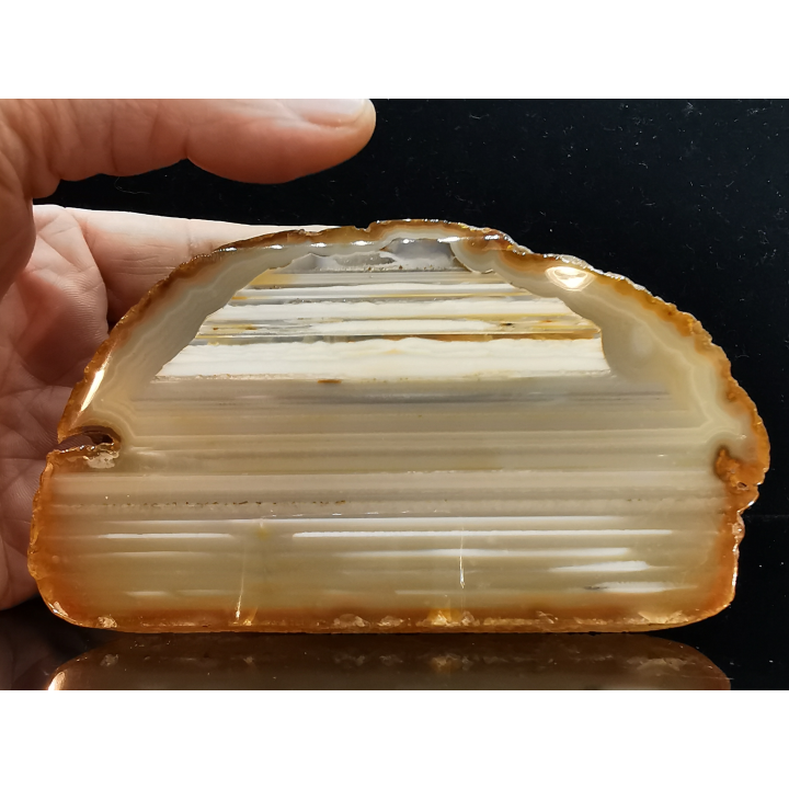 Belle tranche d'AGATE NATURELLE  du BRESIL